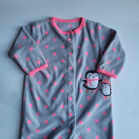 4/20 Carter's Baby Girl Sleeper - Picture 2 of 4